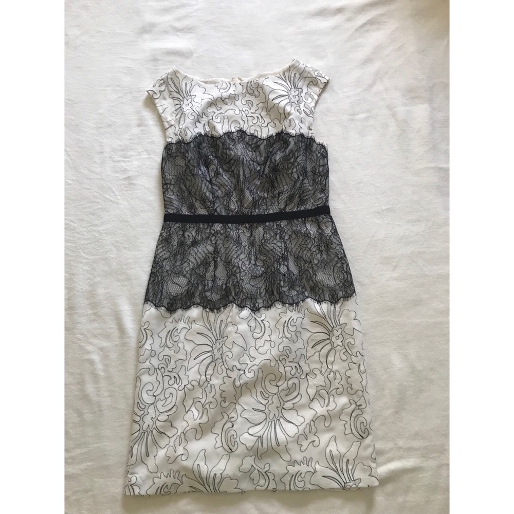 Black White Lace Limited Scandal Collection Dress